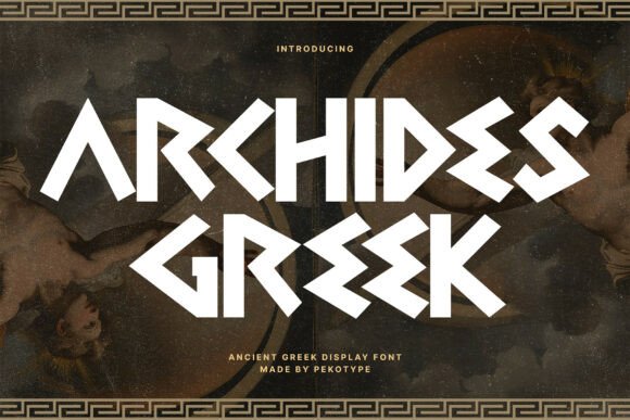 Archides: The Classical Font for Modern Design