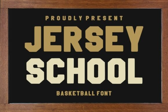 Jersey School: Vintage Typography for Modern Design