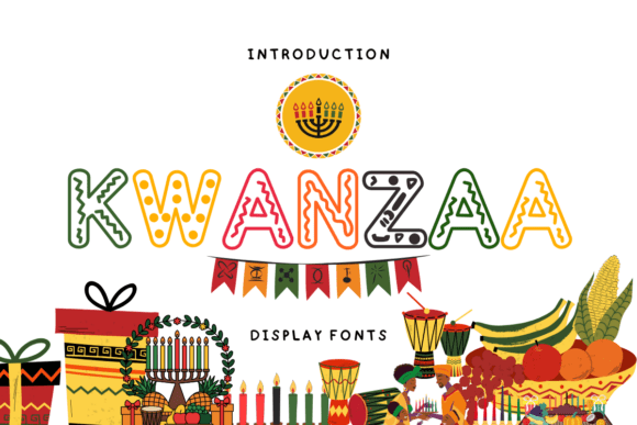 Kwanzaa: A Vibrant Typeface for Cultural Celebration