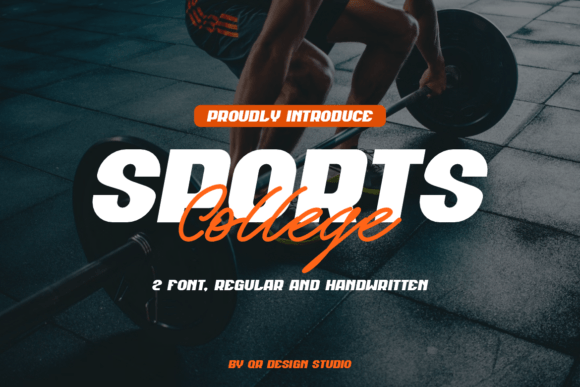 Sports College: A Dynamic Font for Bold Branding