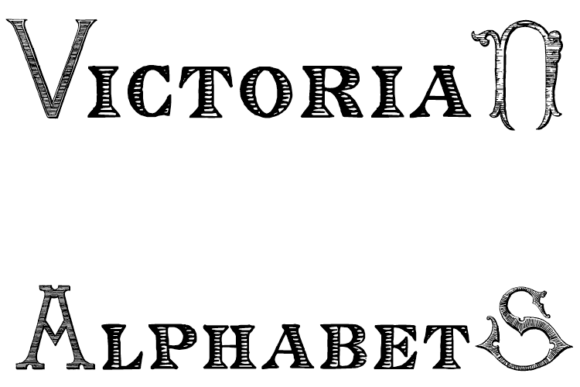 Victorian Alphabets: A Bold Display Font for Modern Design